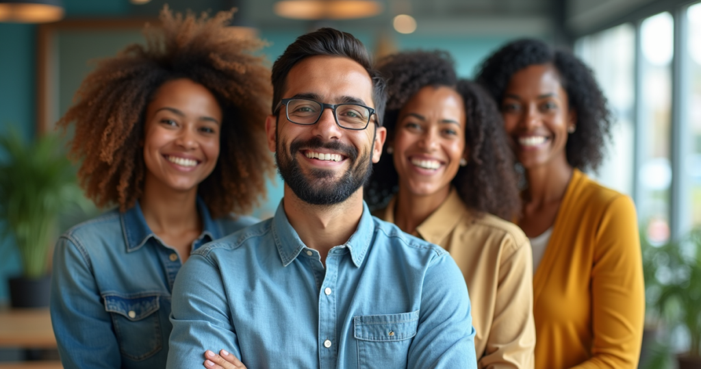 Happy small business owners who buy exclusive leads from Leads Up AI