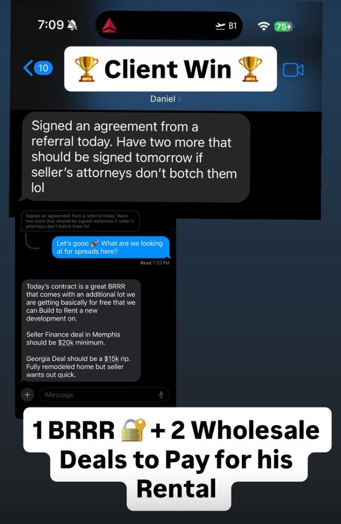 Client win