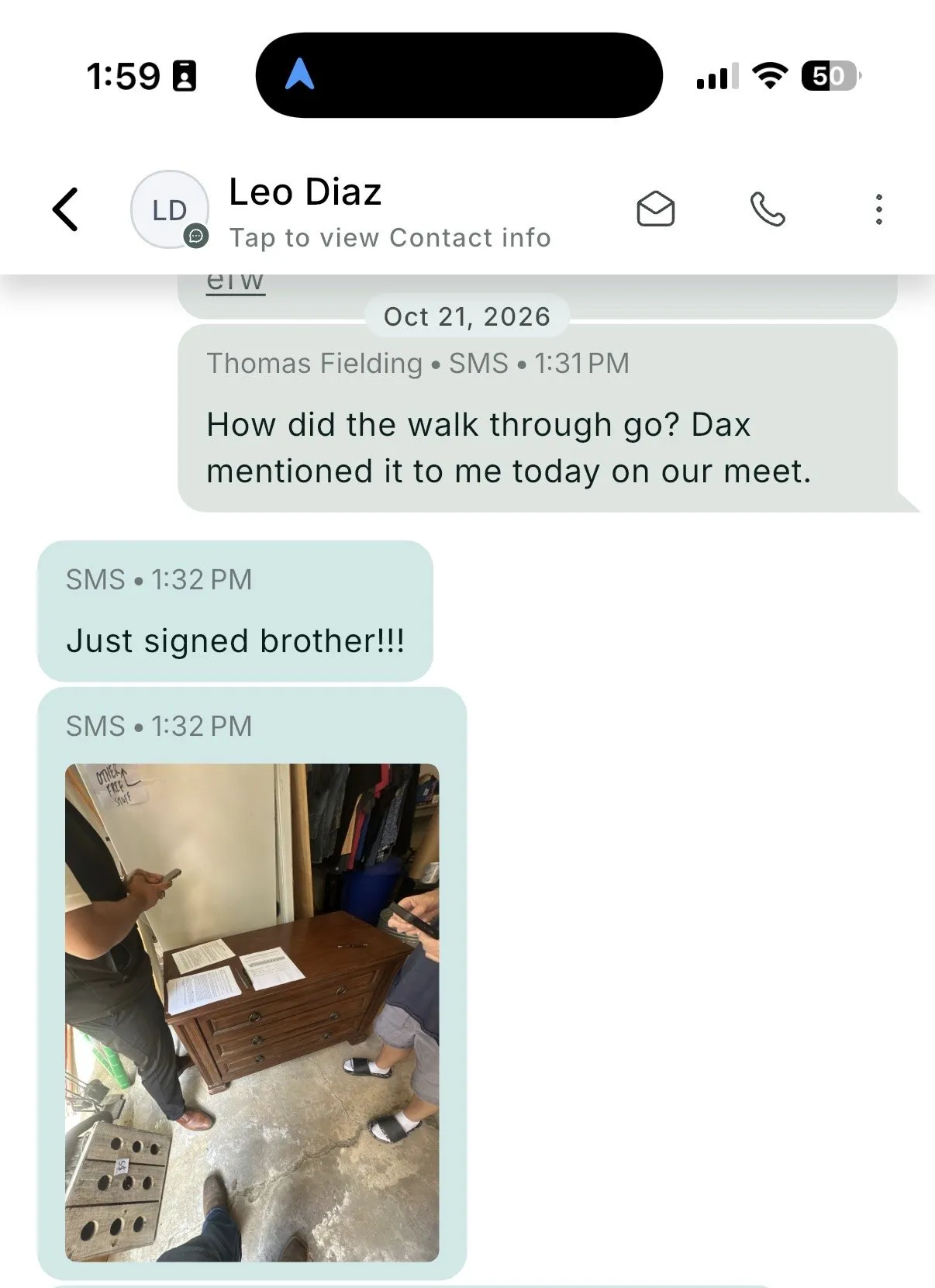 Client win: first wholesale contract signed in 3 days, Just signed brother
