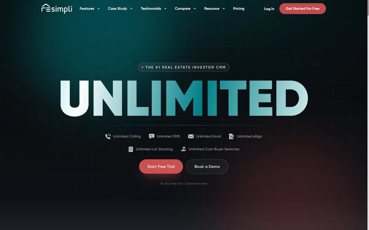 REsimpli homepage