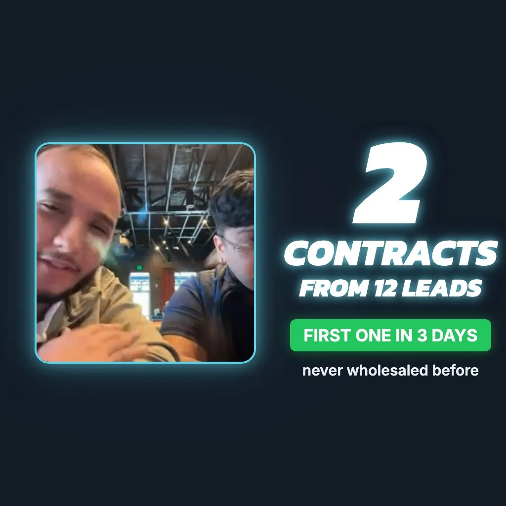 K&L Acquisitions case study, 2 contracts from their first 12 leads